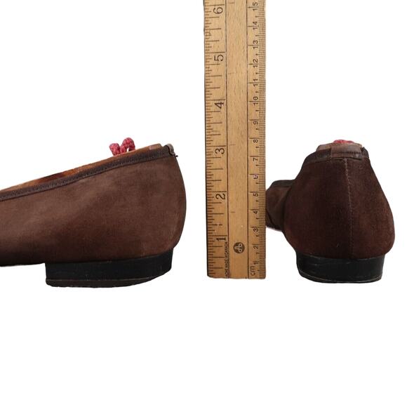 Naturalizer Shoes Womens 7 Loafer Flats Fashion Classic Career Cap Toe Leather - Picture 8 of 16